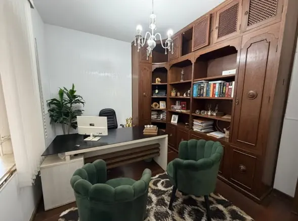 Sala de atendimento do escritório
